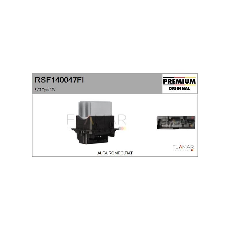 FLAMAR RSF140047FI Resitencia, ventilador habitáculo - 1