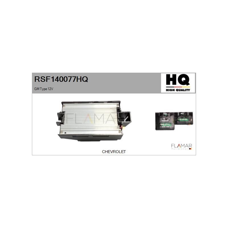 FLAMAR RSF140077HQ Resitencia, ventilador habitáculo - 1
