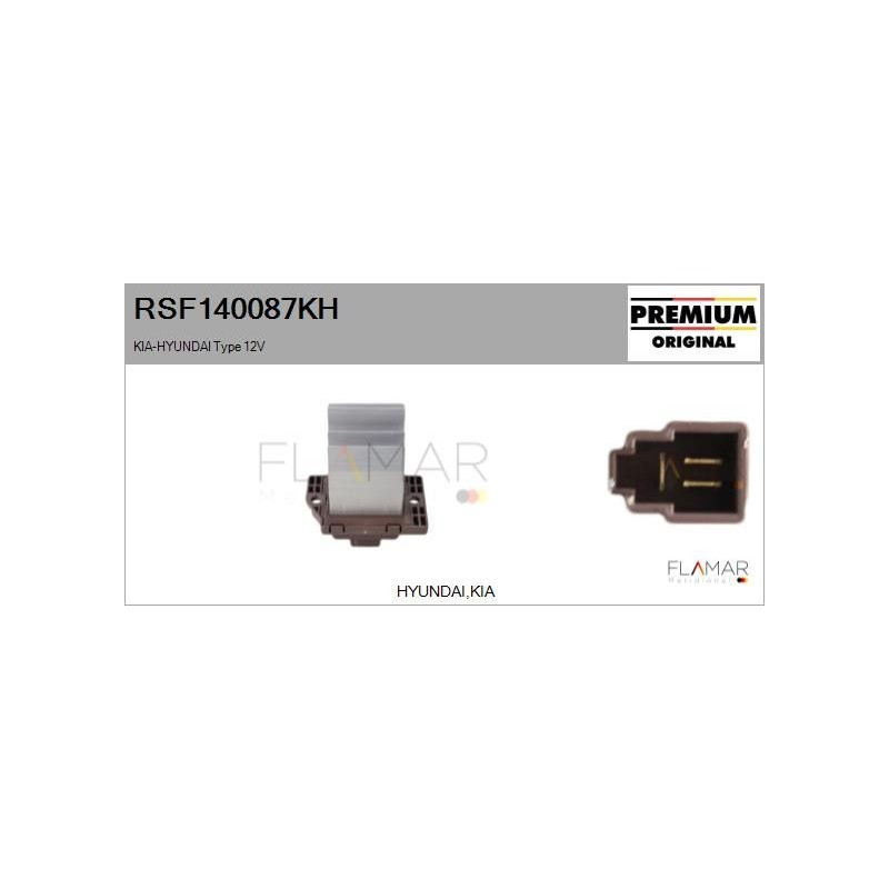 FLAMAR RSF140087KH Resitencia, ventilador habitáculo - 1