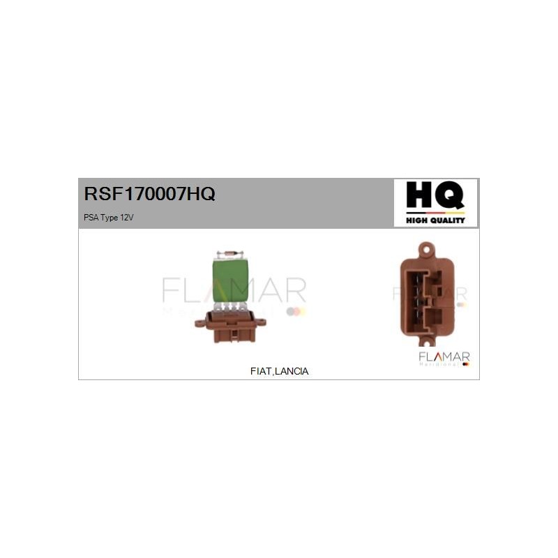 FLAMAR RSF170007HQ Resitencia, ventilador habitáculo - 1