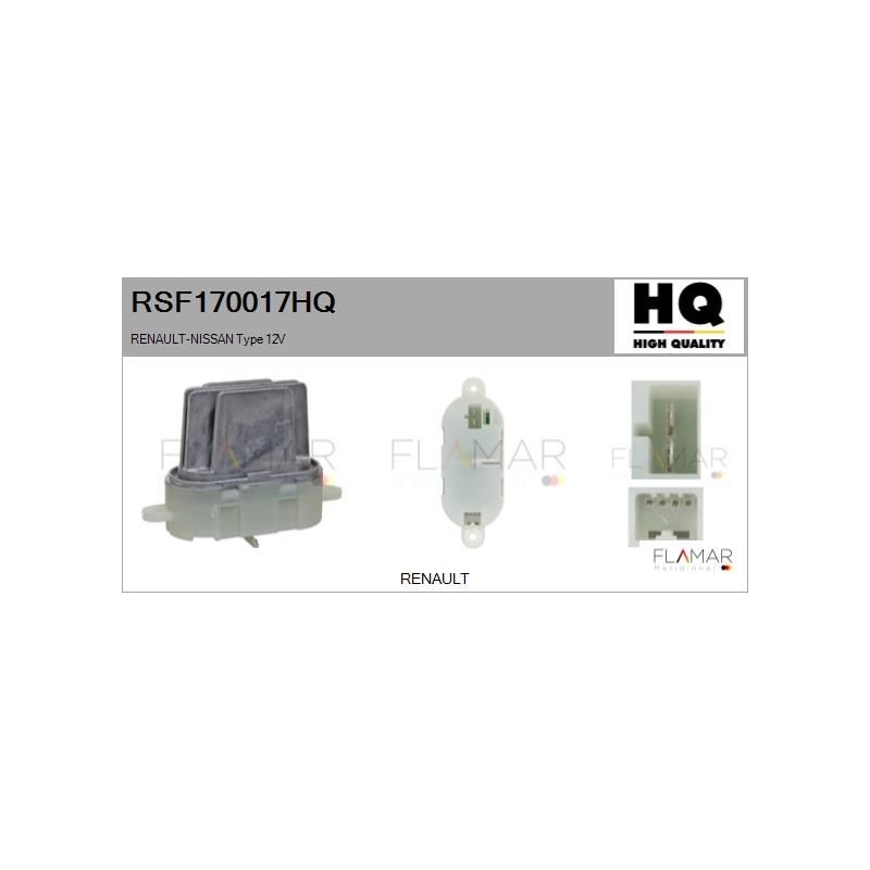 FLAMAR RSF170017HQ Resitencia, ventilador habitáculo - 1