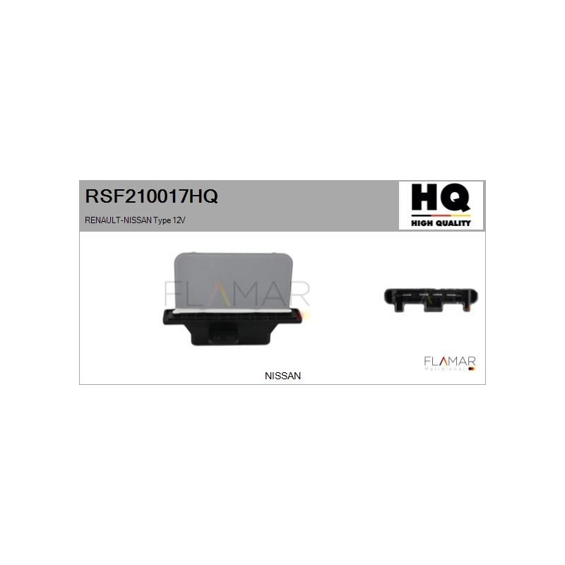 FLAMAR RSF210017HQ Resitencia, ventilador habitáculo - 1