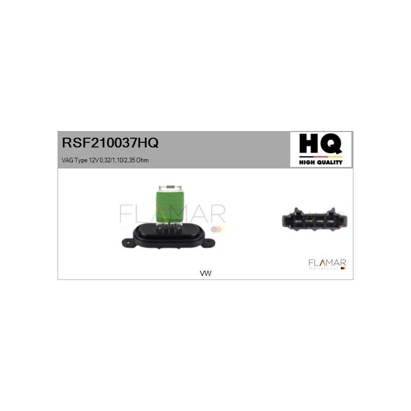 FLAMAR RSF210037HQ Resitencia, ventilador habitáculo - 1