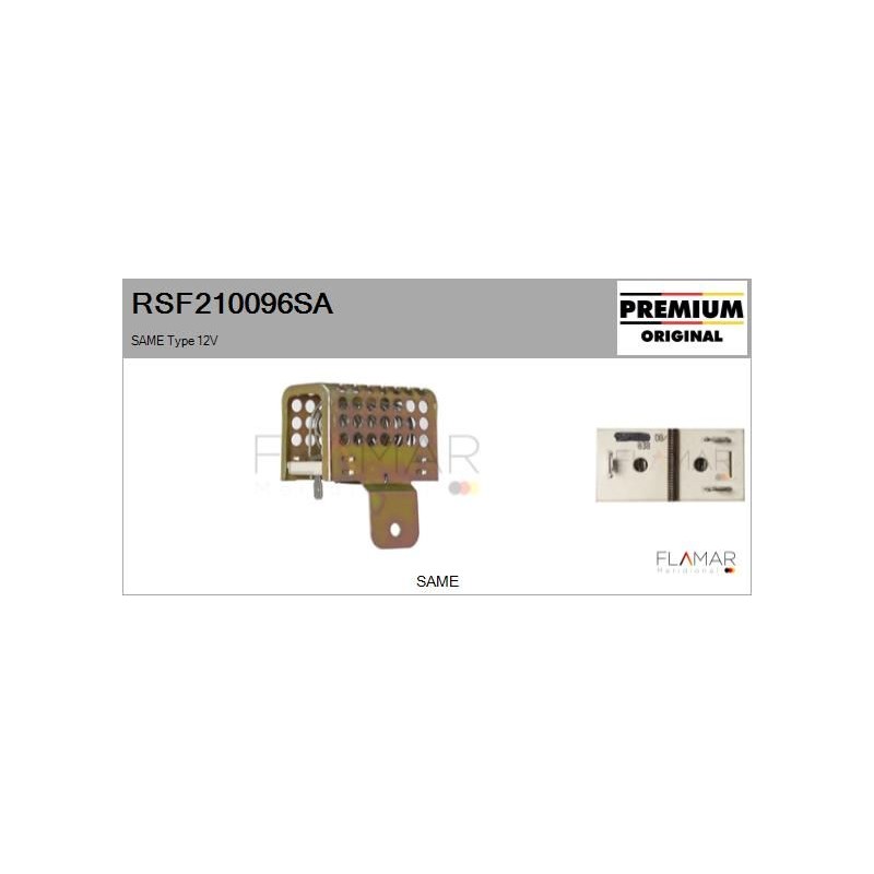 FLAMAR RSF210096SA Resitencia, ventilador habitáculo - 1