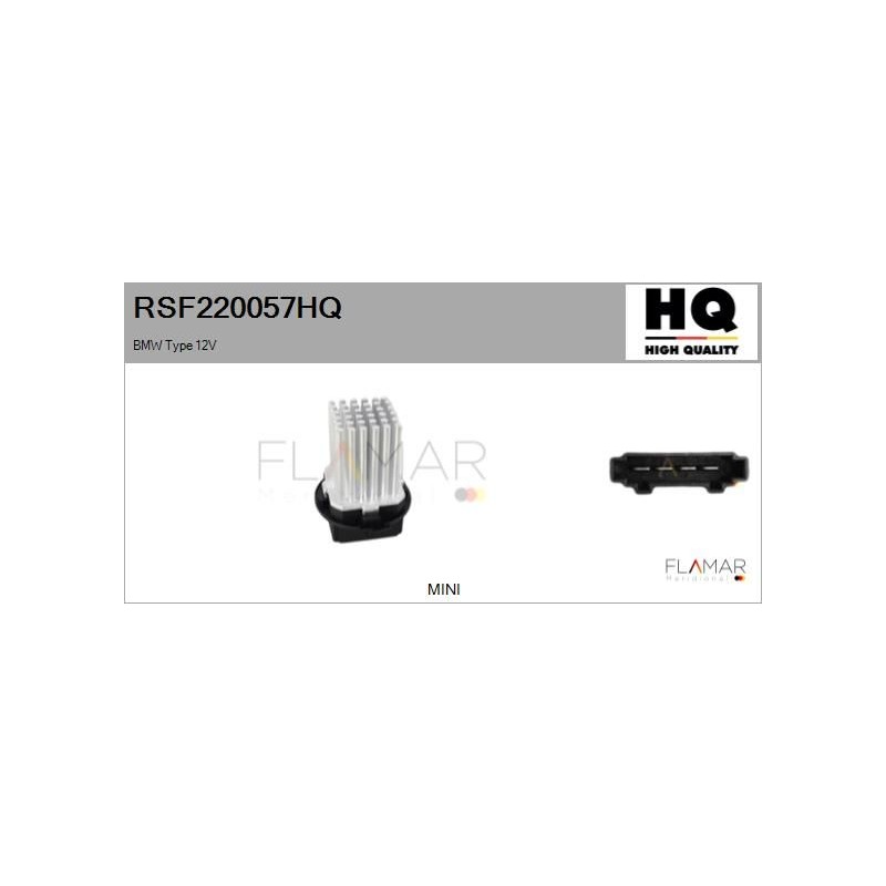 FLAMAR RSF220057HQ Resitencia, ventilador habitáculo - 1