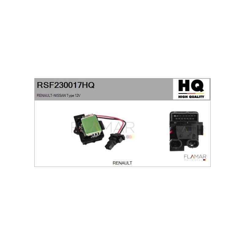 FLAMAR RSF230017HQ Resitencia, ventilador habitáculo - 1
