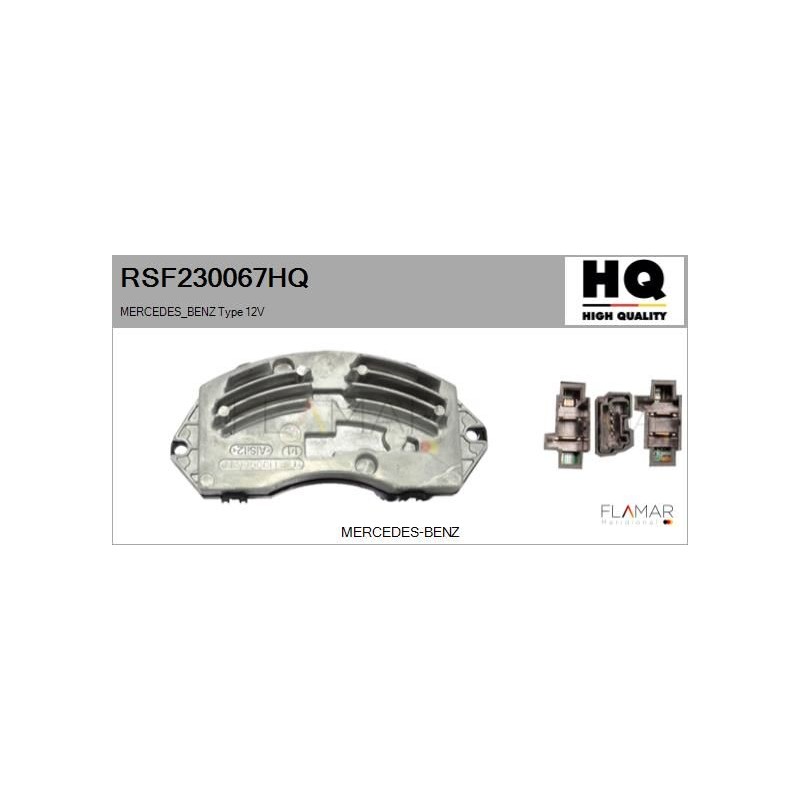 FLAMAR RSF230067HQ Resitencia, ventilador habitáculo - 1