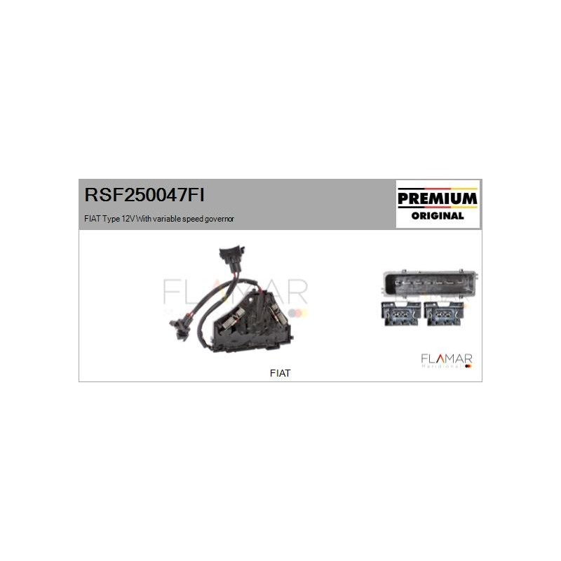 FLAMAR RSF250047FI Resistencia serie, motor eléctrico (ventilador del radiador) - 1