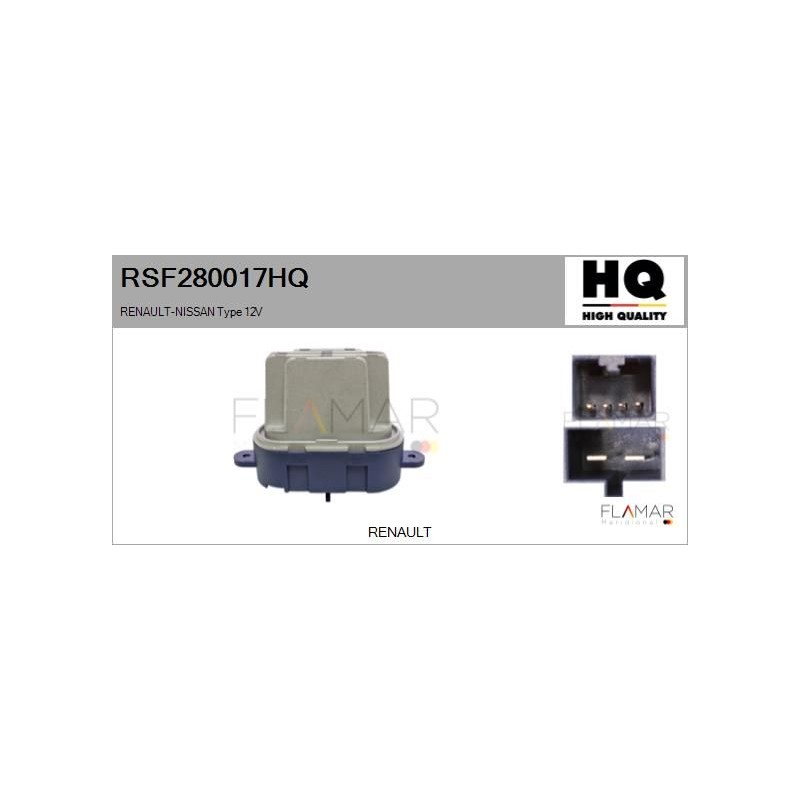 FLAMAR RSF280017HQ Resitencia, ventilador habitáculo - 1