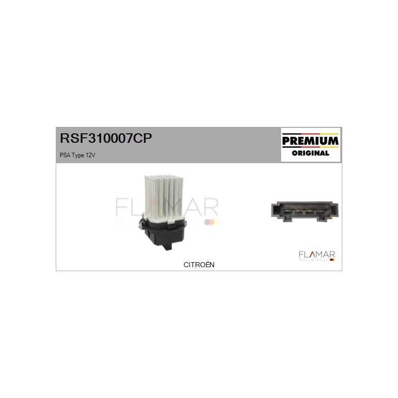 FLAMAR RSF310007CP Resitencia, ventilador habitáculo - 1