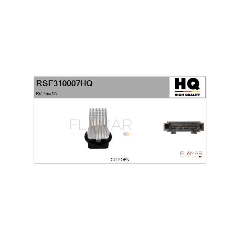 FLAMAR RSF310007HQ Resitencia, ventilador habitáculo - 1