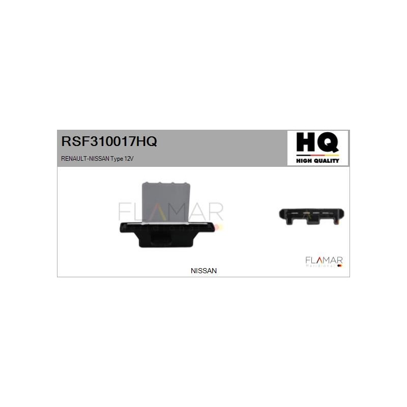 FLAMAR RSF310017HQ Resitencia, ventilador habitáculo - 1