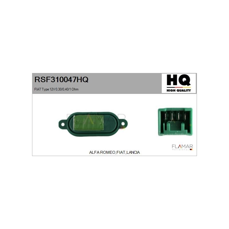 FLAMAR RSF310047HQ Resitencia, ventilador habitáculo - 1
