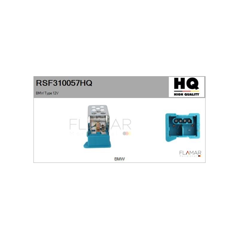 FLAMAR RSF310057HQ Resitencia, ventilador habitáculo - 1