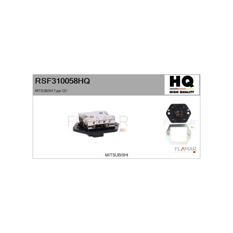 FLAMAR RSF310058HQ Resitencia, ventilador habitáculo - 1