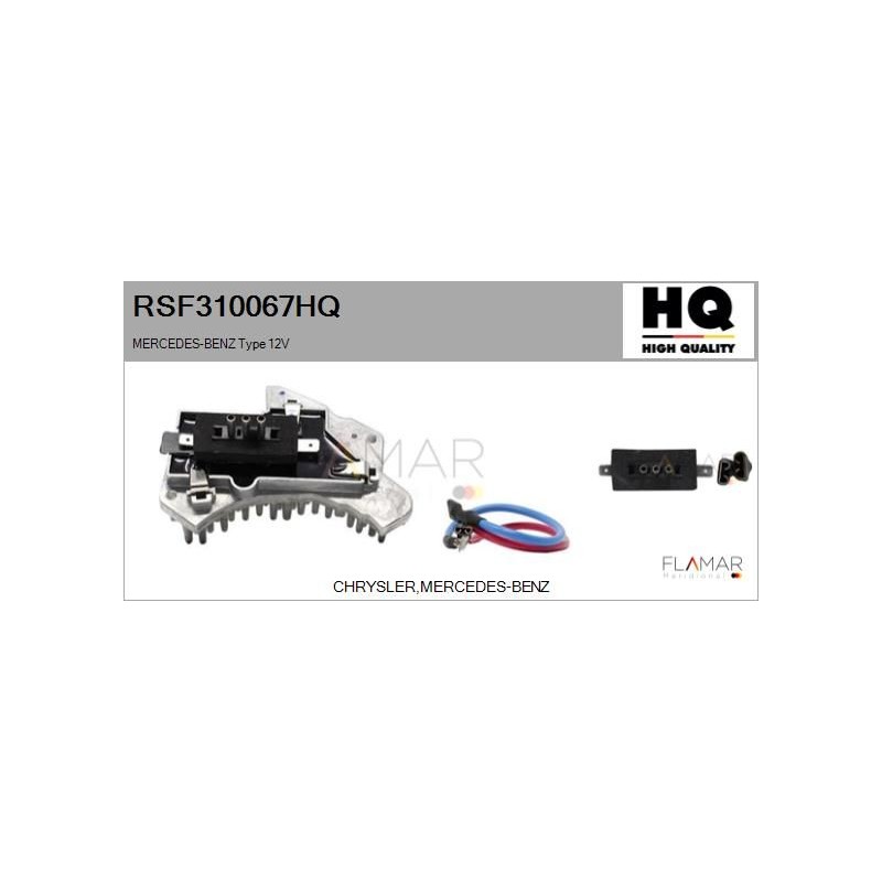 FLAMAR RSF310067HQ Resitencia, ventilador habitáculo - 1