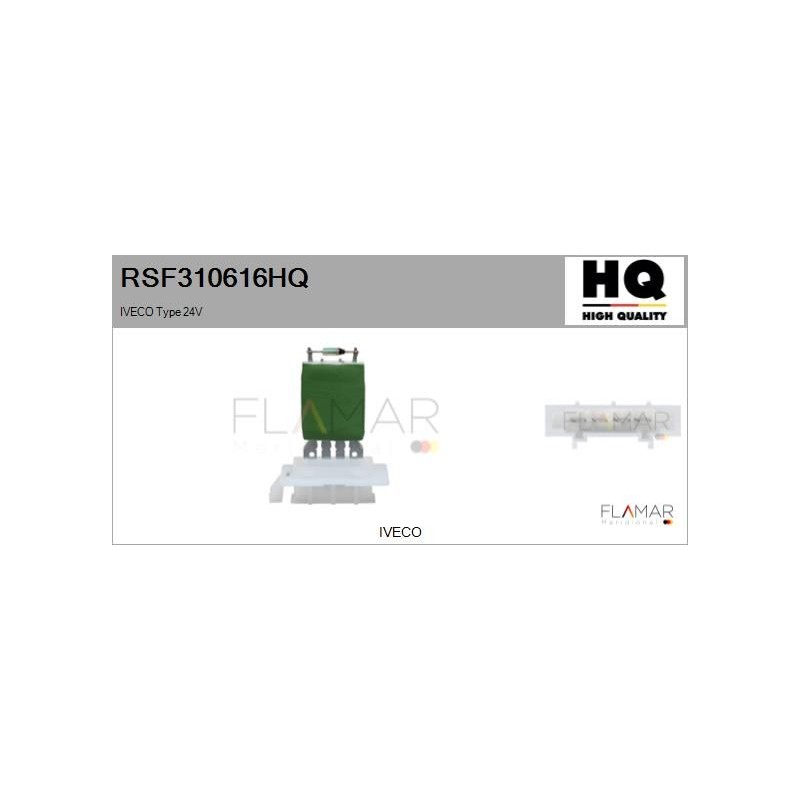 FLAMAR RSF310616HQ Resitencia, ventilador habitáculo - 1