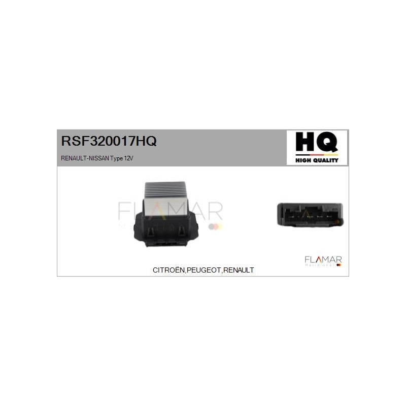 FLAMAR RSF320017HQ Resitencia, ventilador habitáculo - 1