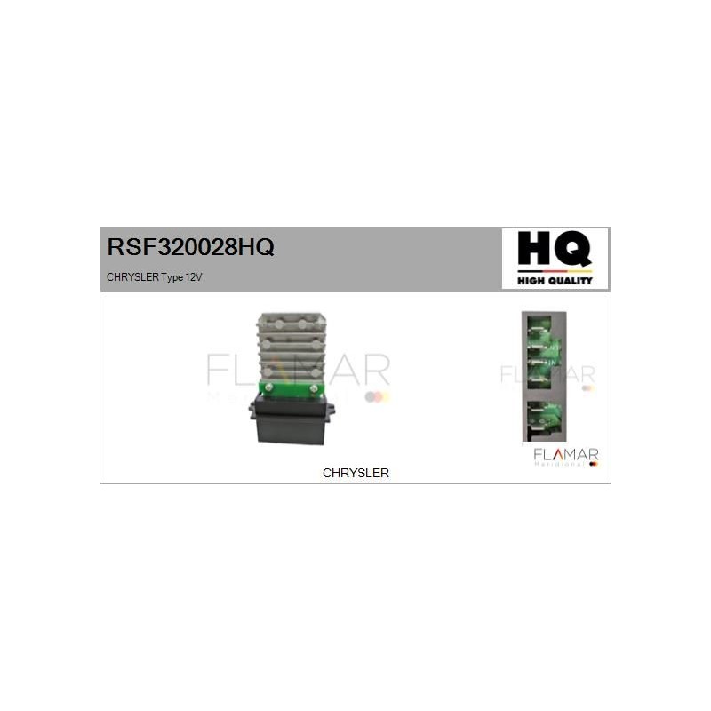 FLAMAR RSF320028HQ Resitencia, ventilador habitáculo - 1