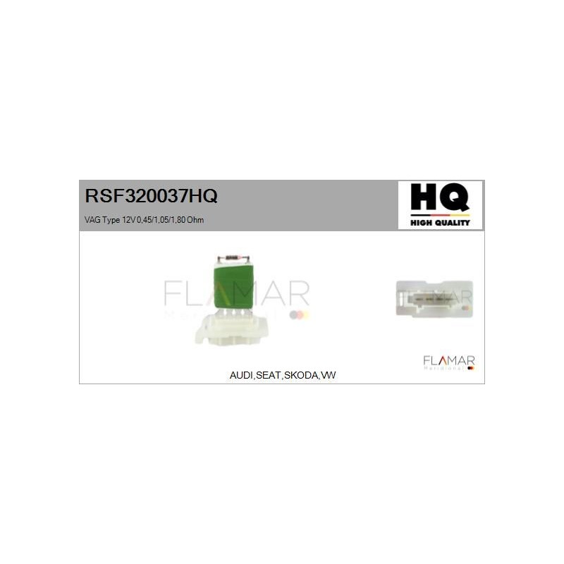 FLAMAR RSF320037HQ Resitencia, ventilador habitáculo - 1