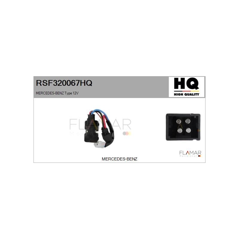 FLAMAR RSF320067HQ Resitencia, ventilador habitáculo - 1