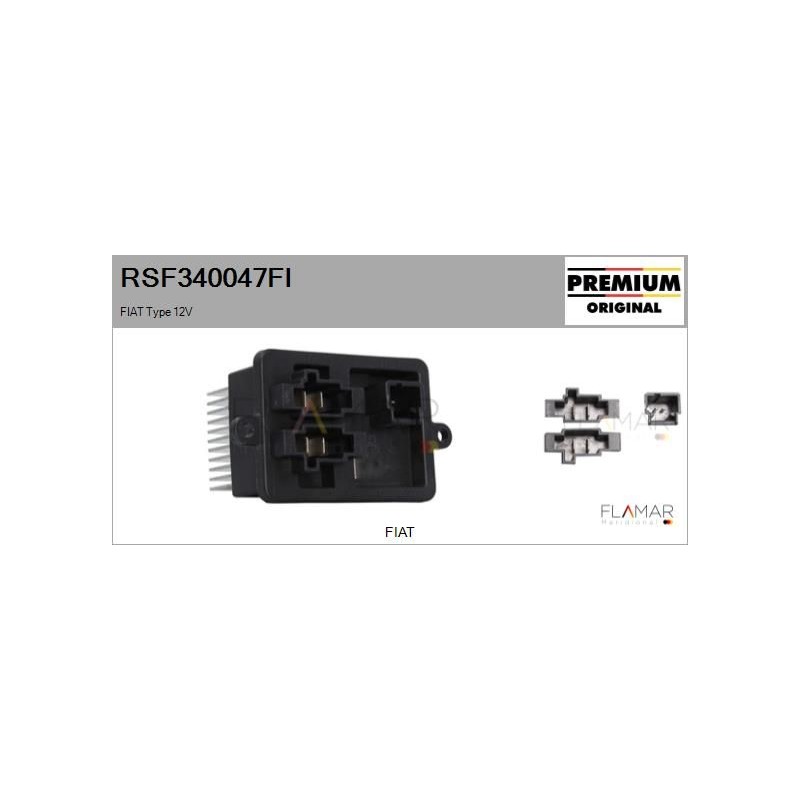 FLAMAR RSF340047FI Resitencia, ventilador habitáculo - 1