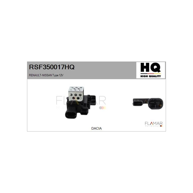 FLAMAR RSF350017HQ Resitencia, ventilador habitáculo - 1