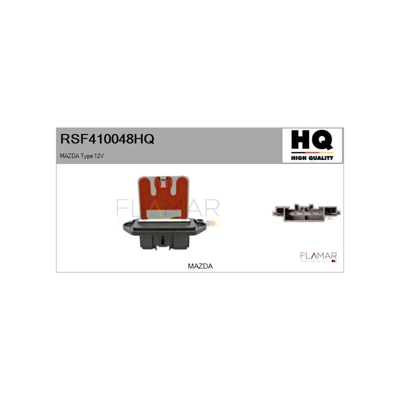 FLAMAR RSF410048HQ Resitencia, ventilador habitáculo - 1