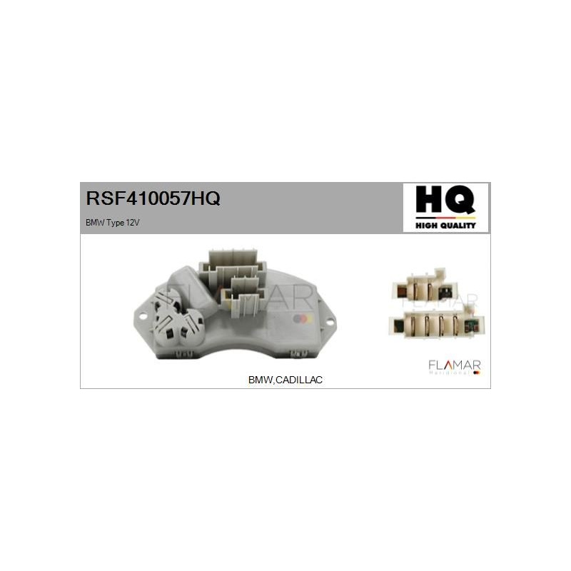 FLAMAR RSF410057HQ Resitencia, ventilador habitáculo - 1