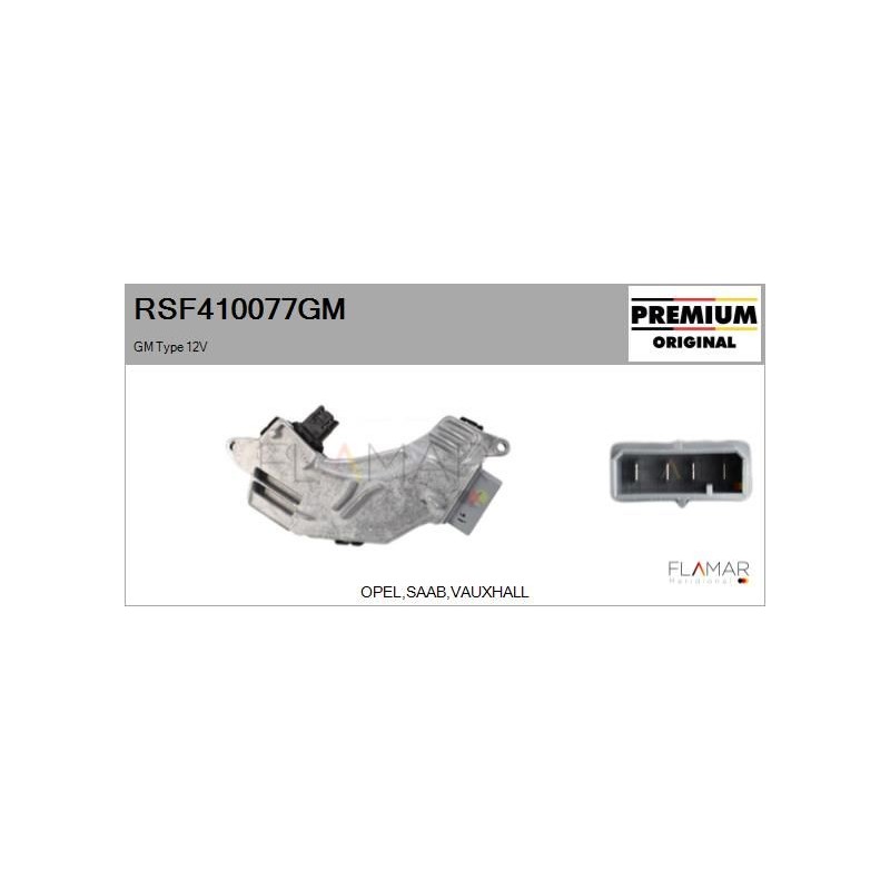FLAMAR RSF410077GM Resitencia, ventilador habitáculo - 1
