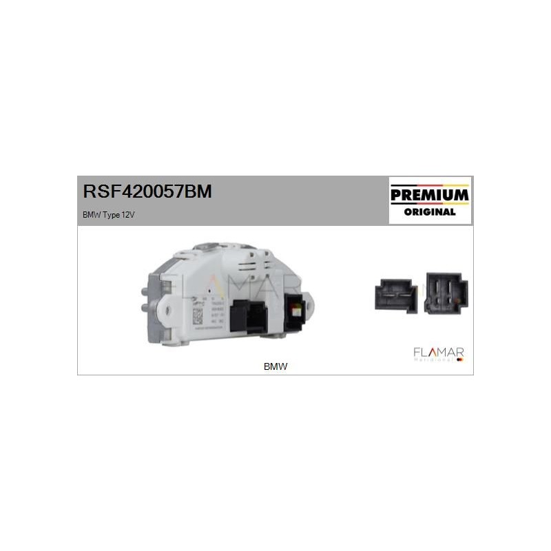 FLAMAR RSF420057BM Resitencia, ventilador habitáculo - 1