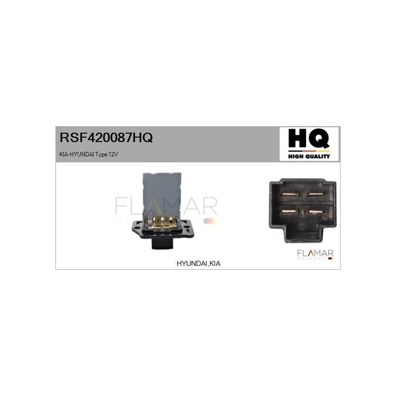 FLAMAR RSF420087HQ Resitencia, ventilador habitáculo - 1