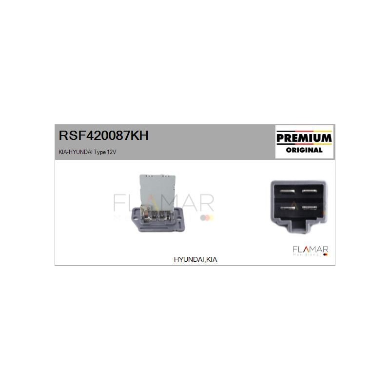FLAMAR RSF420087KH Resitencia, ventilador habitáculo - 1