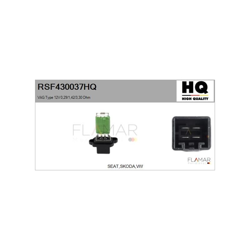 FLAMAR RSF430037HQ Resitencia, ventilador habitáculo - 1