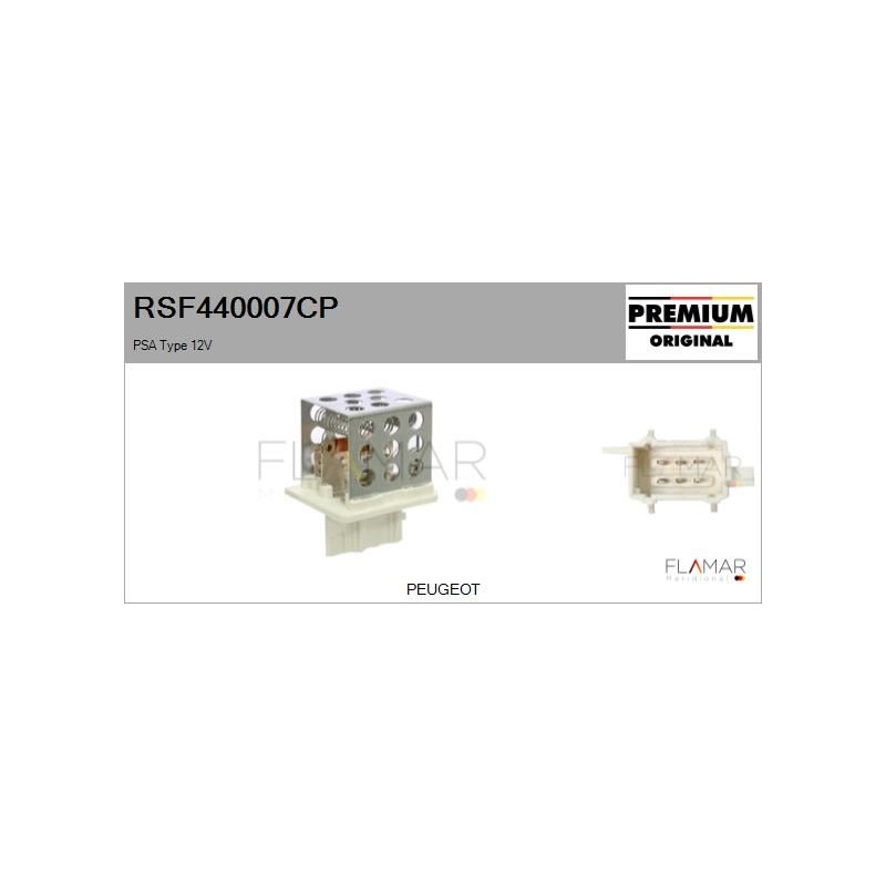 FLAMAR RSF440007CP Resitencia, ventilador habitáculo - 1