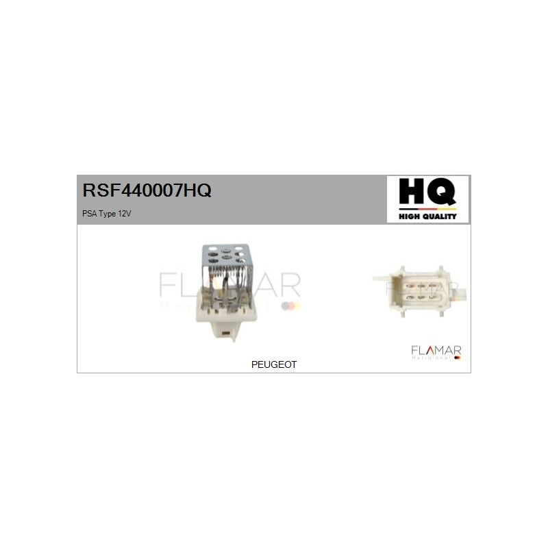 FLAMAR RSF440007HQ Resitencia, ventilador habitáculo - 1