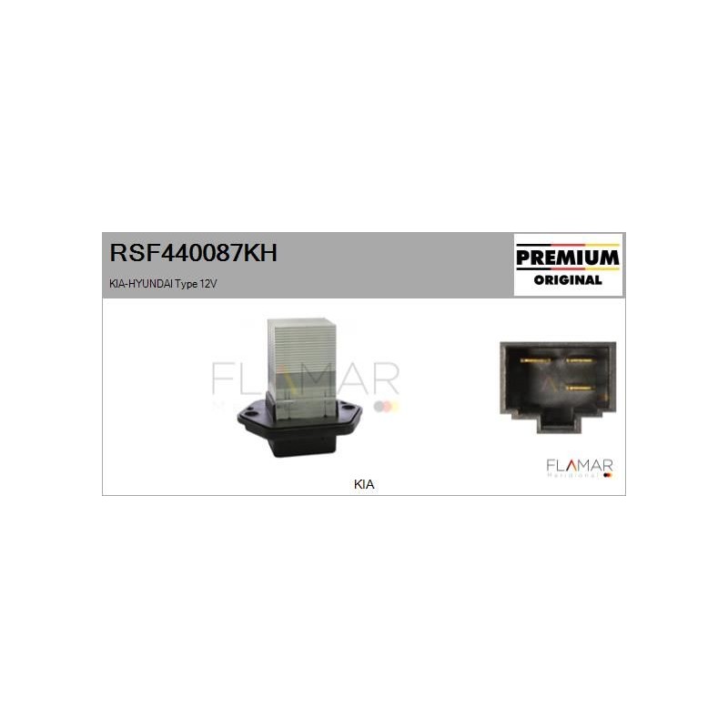 FLAMAR RSF440087KH Resitencia, ventilador habitáculo - 1