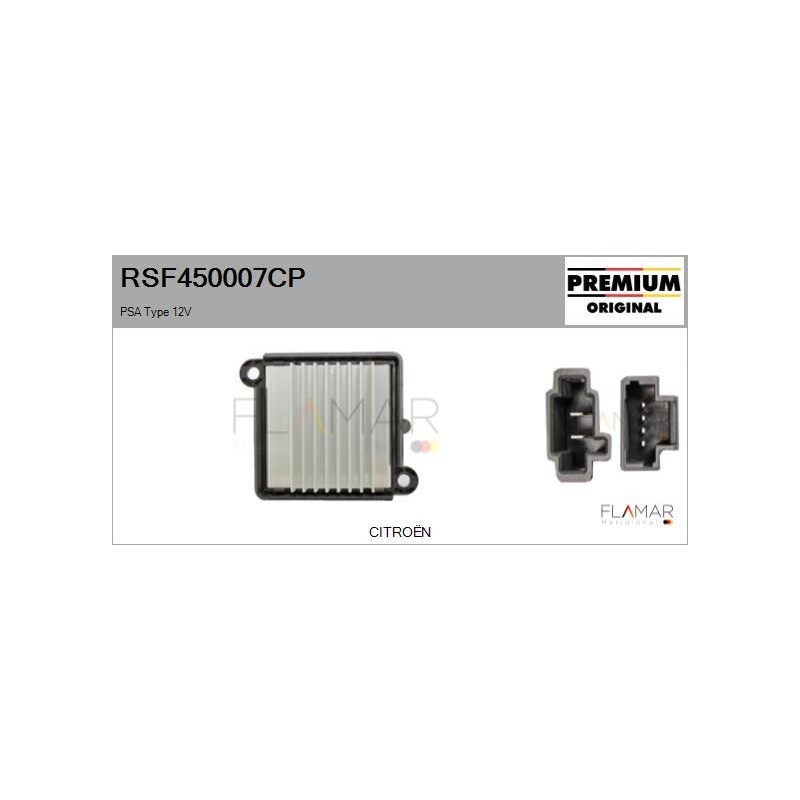 FLAMAR RSF450007CP Resitencia, ventilador habitáculo - 1