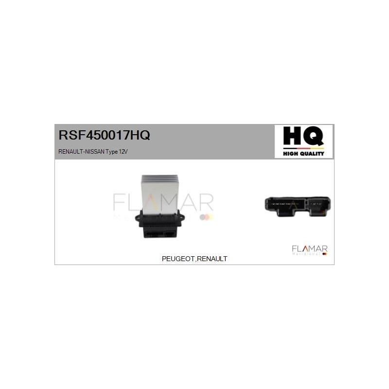 FLAMAR RSF450017HQ Resitencia, ventilador habitáculo - 1