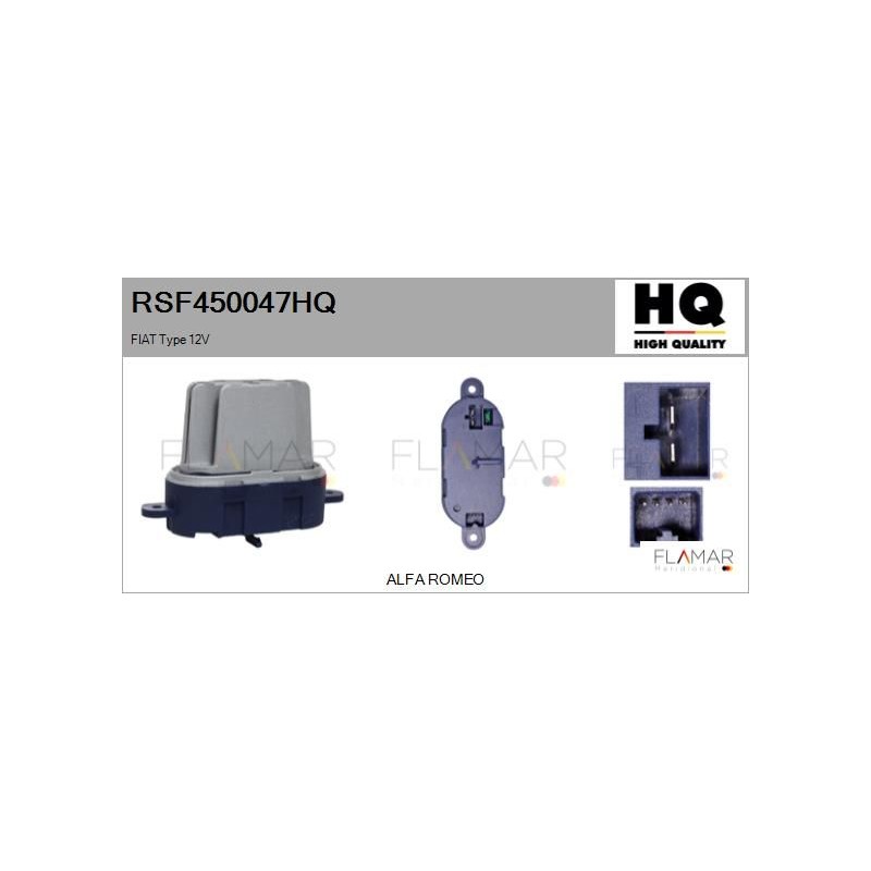 FLAMAR RSF450047HQ Resitencia, ventilador habitáculo - 1