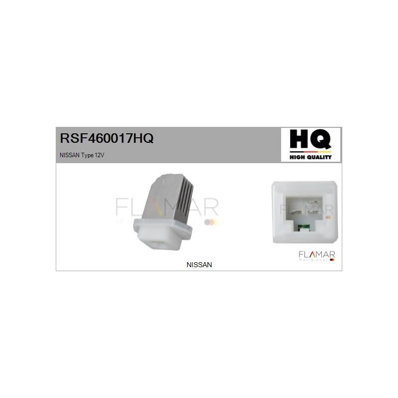 FLAMAR RSF460017HQ Resitencia, ventilador habitáculo - 1