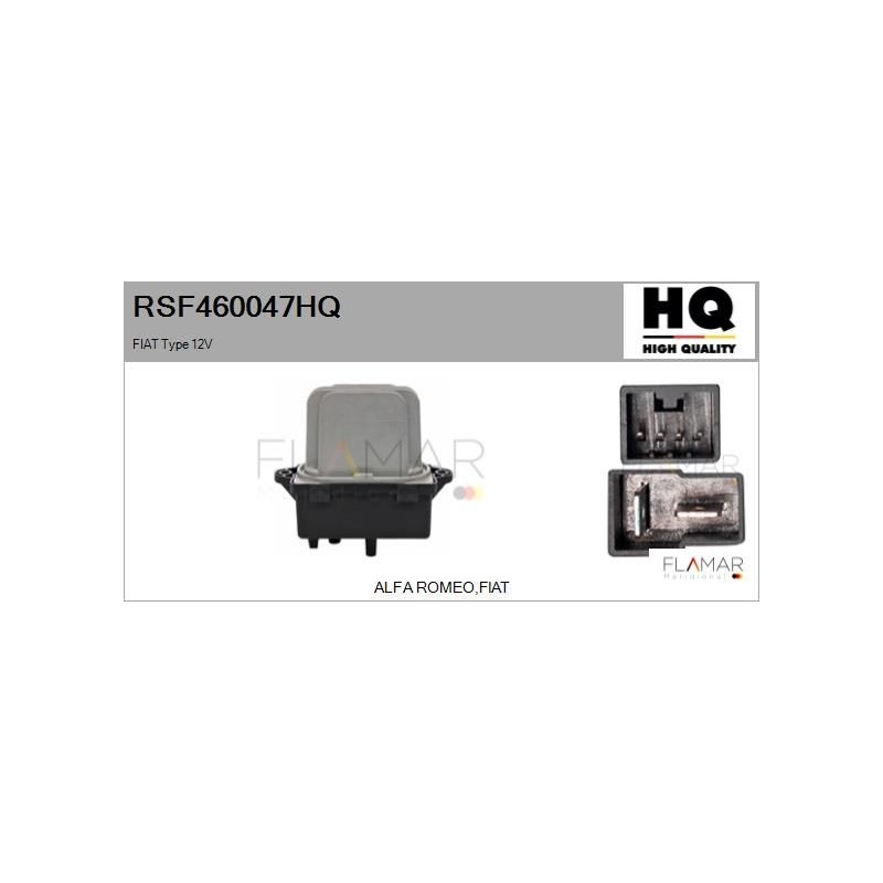 FLAMAR RSF460047HQ Resitencia, ventilador habitáculo - 1