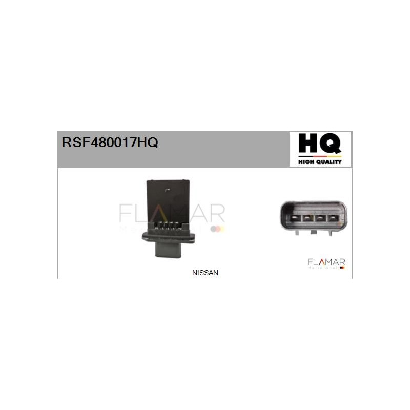 FLAMAR RSF480017HQ Resitencia, ventilador habitáculo - 1