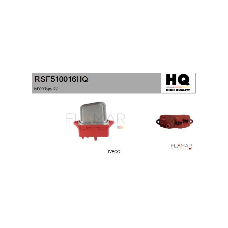 FLAMAR RSF510016HQ Resitencia, ventilador habitáculo - 1