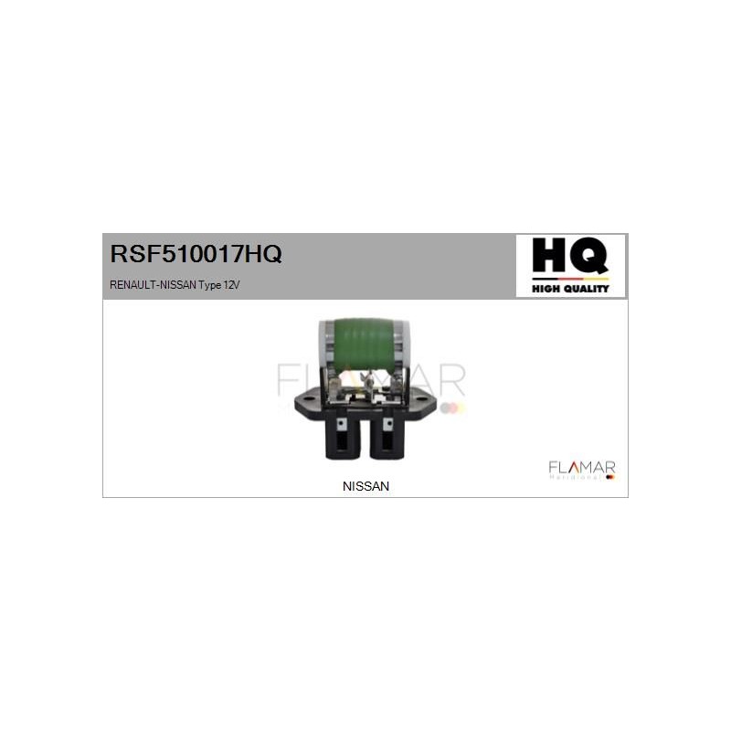 FLAMAR RSF510017HQ Resitencia, ventilador habitáculo - 1