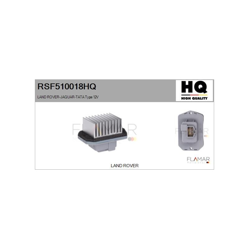 FLAMAR RSF510018HQ Resitencia, ventilador habitáculo - 1
