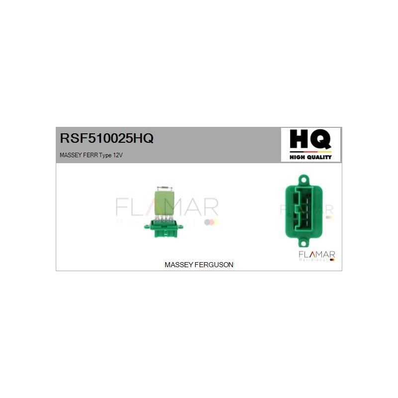 FLAMAR RSF510025HQ Resitencia, ventilador habitáculo - 1