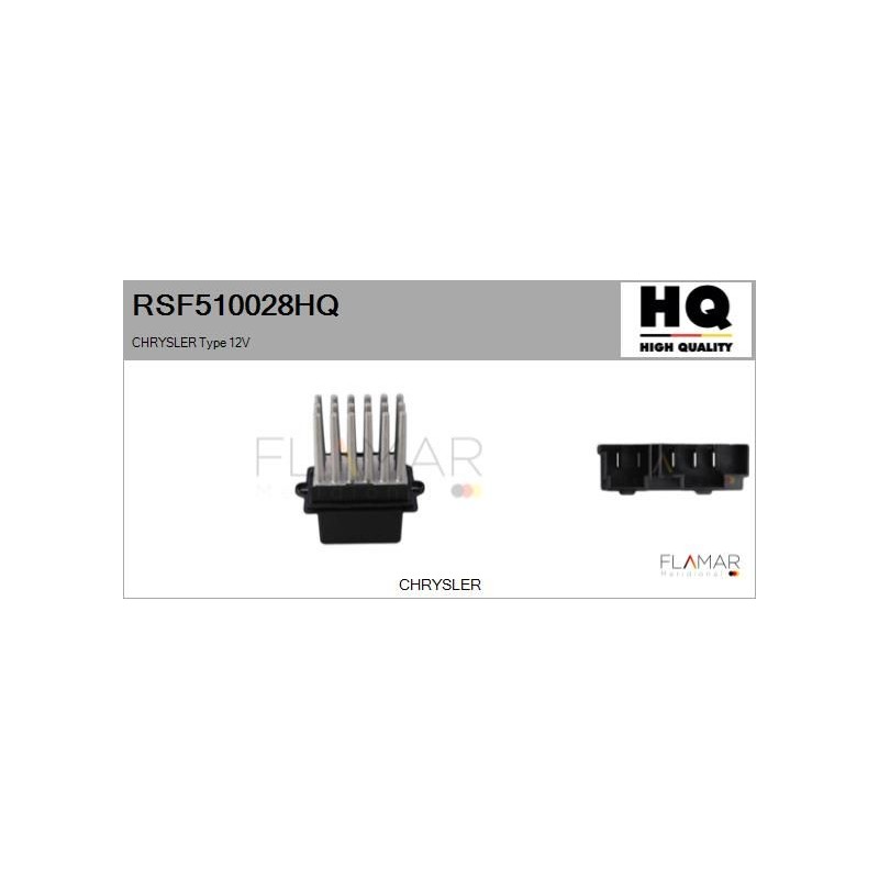 FLAMAR RSF510028HQ Resitencia, ventilador habitáculo - 1