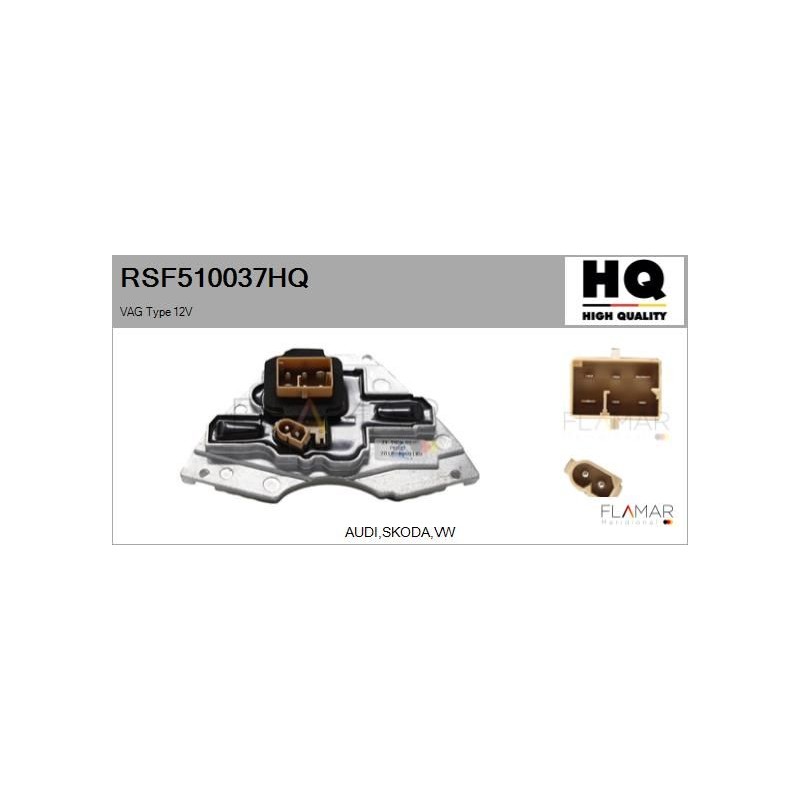 FLAMAR RSF510037HQ Resitencia, ventilador habitáculo - 1