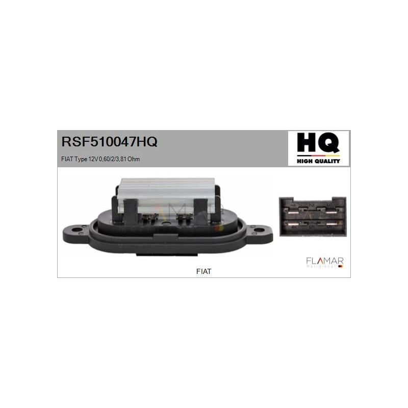 FLAMAR RSF510047HQ Resitencia, ventilador habitáculo - 1